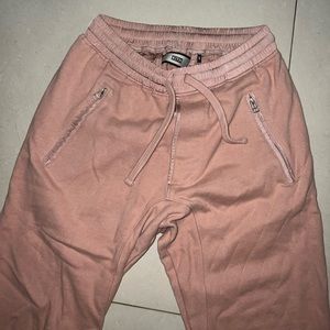 KITH UNISEX ASH PINK JOGGERS